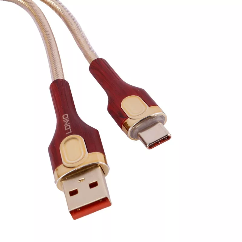 کابل تبدیل USB به Type-C الدینیو مدل LS681 طول 1 متر