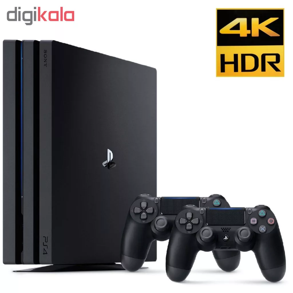 کنسول بازی سونی مدل Playstation 4 Pro 2018 کد CUH-7216B Region 2 ظرفیت 1 ترابایت