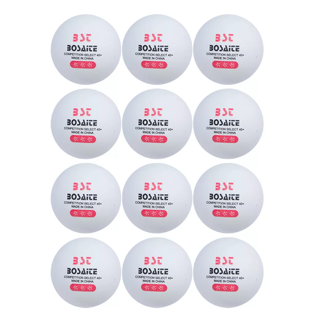 توپ پینگ پنگ بوسایتی مدل BST-40 بسته 12 عددی