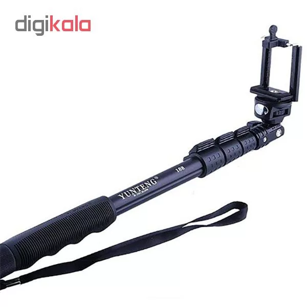پایه مونوپاد یانتنگ مدل YT-188 همراه با شاتر بلوتوث عکاسی مدل I Shutter