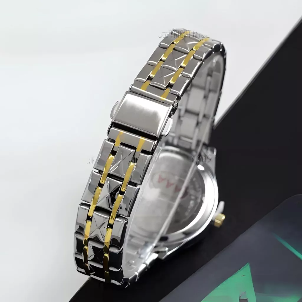 ساعت مچی عقربه‌ای کوارتز زنانه مدل دو تقویم cit_07