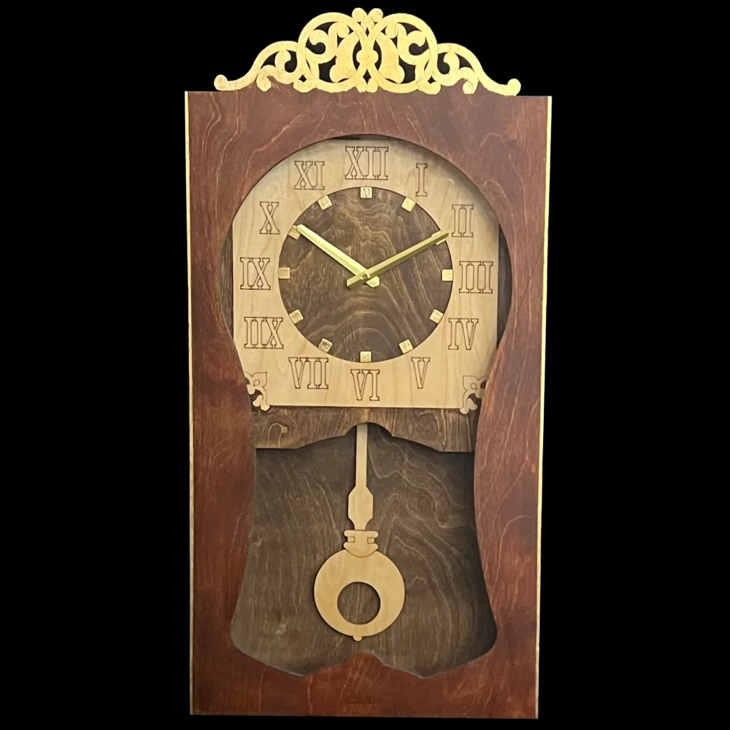 ساعت دیواری مدل گذر 02