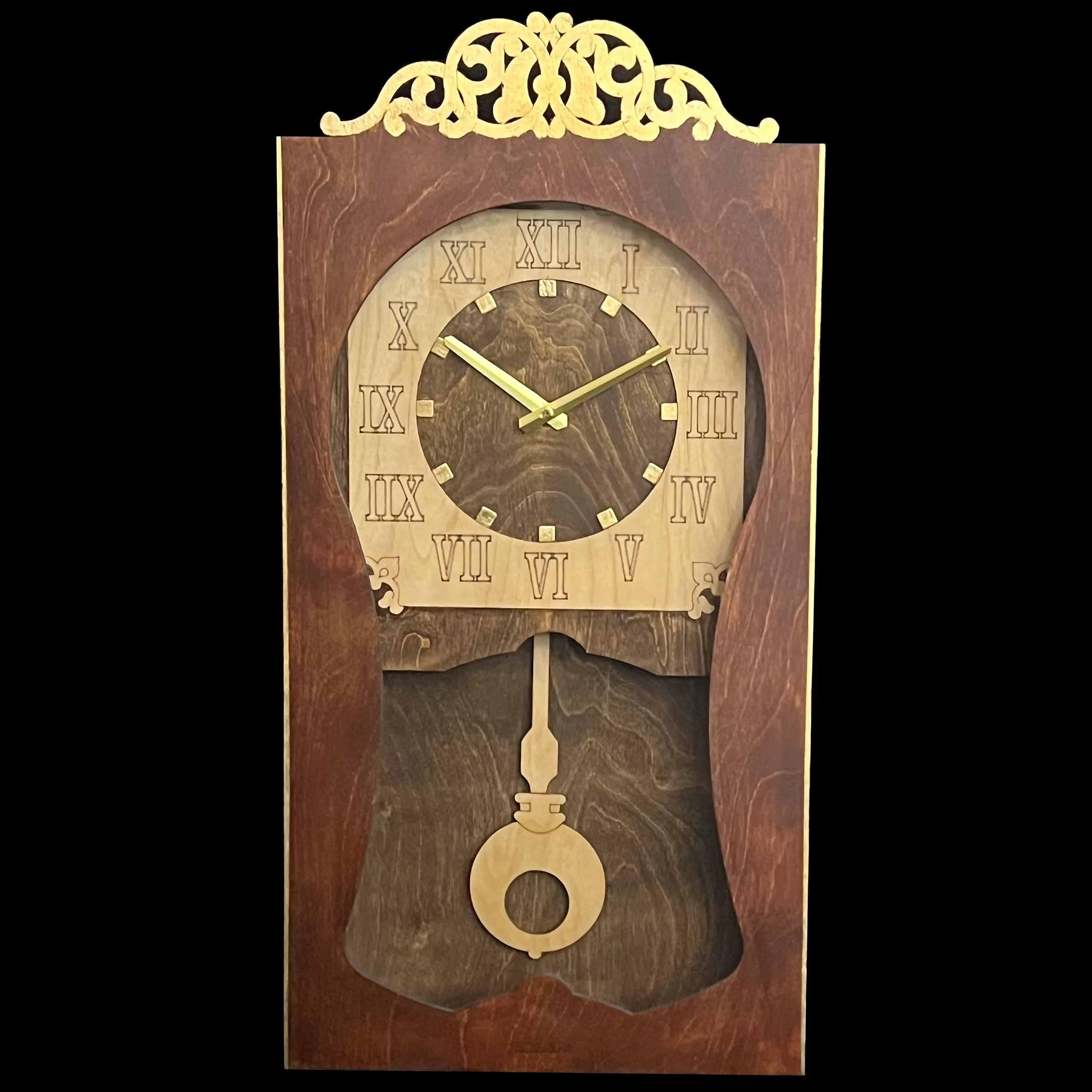 ساعت دیواری مدل گذر 02