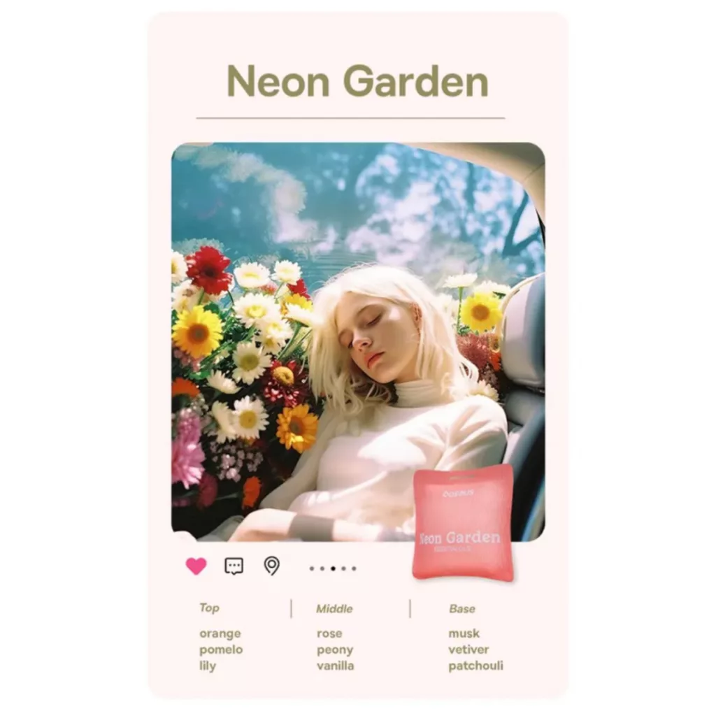 خوشبو کننده خودرو بیسوس مدل Margaret Series BS-CX013