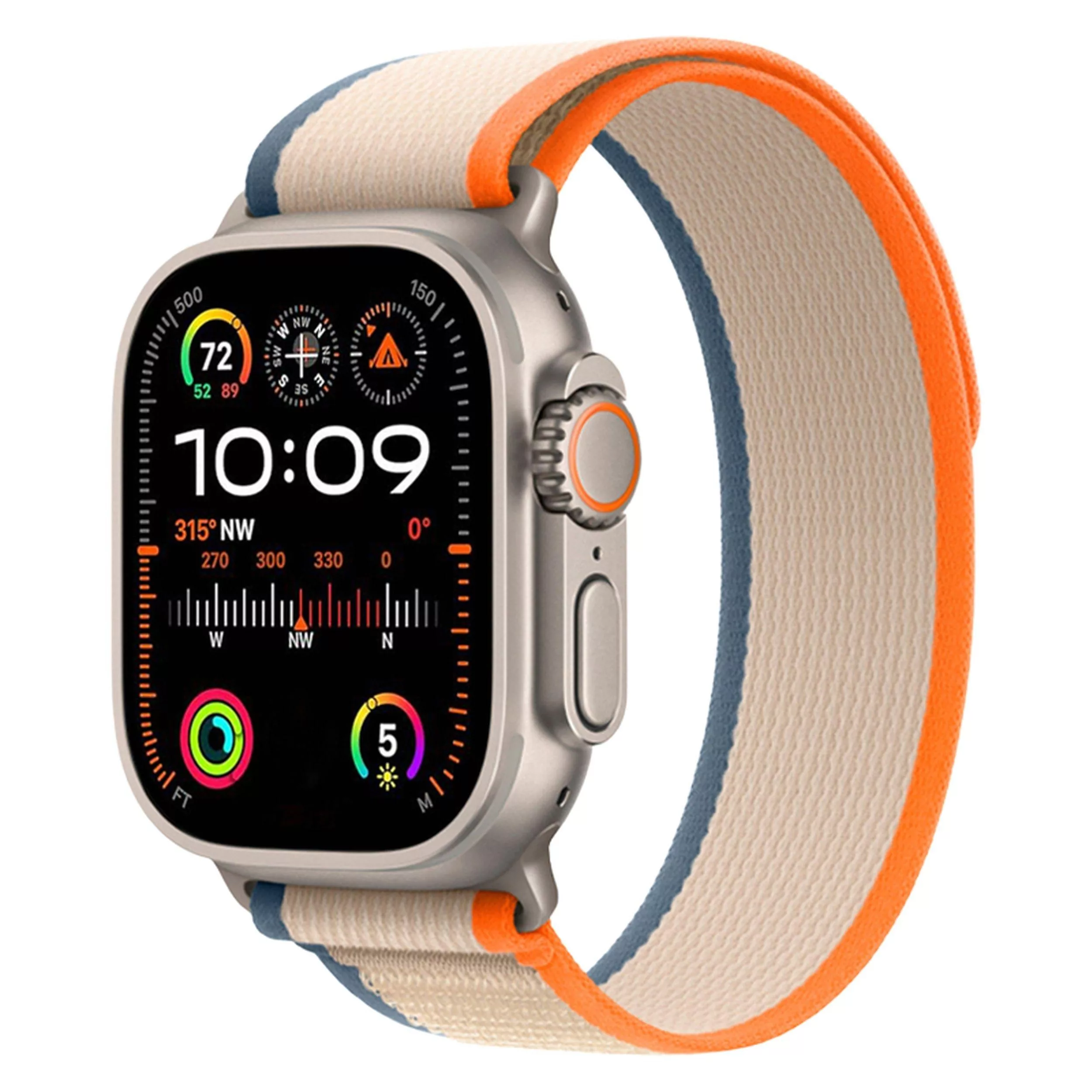 ساعت هوشمند بلک تایم مدل GX9 RUX دارای قابلیت‌های صفحه نمایش رنگی و لمسی، کنترل موسیقی با بند پارچه ای