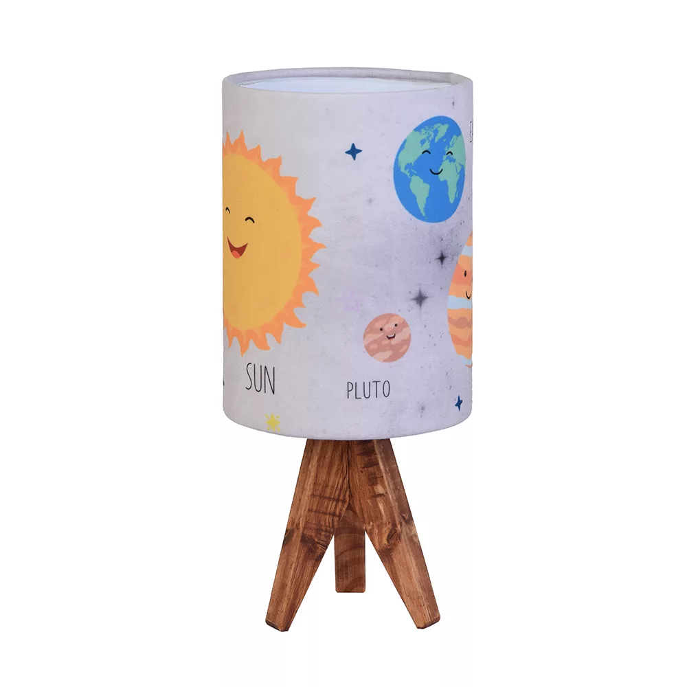 آباژور رومیزی کودک مدل سیاره های شمسی