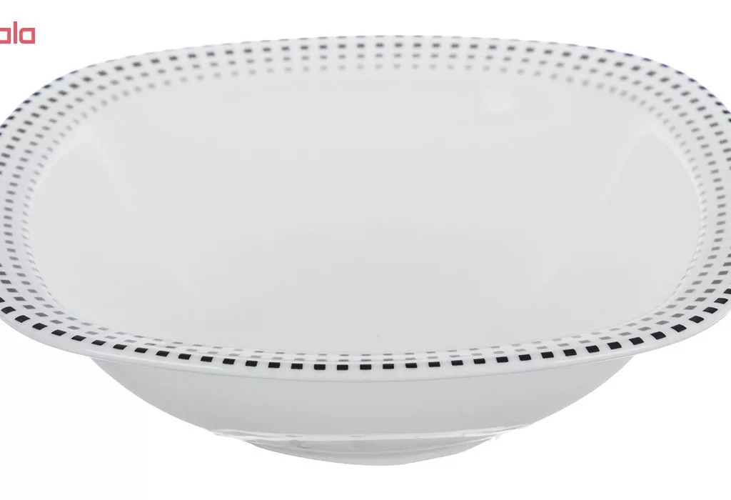 سرویس غذاخوری 27 پارچه چینی زرین ایران مدل کواترو مون بلان درجه 3