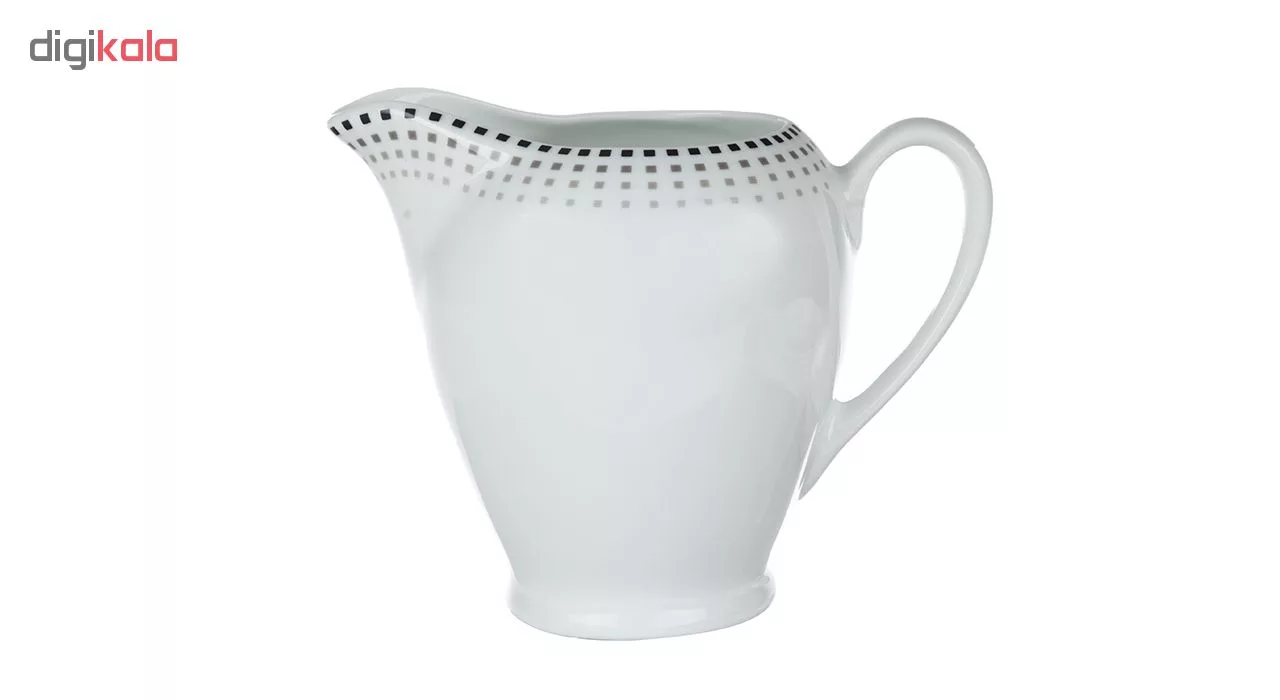 سرویس غذاخوری 102 پارچه چینی زرین ایران سری ایتالیا اف مدل مون بلان درجه یک