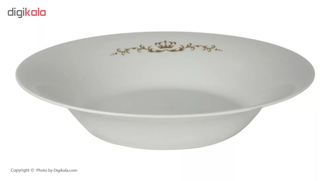 سرویس غذاخوری 108 پارچه 12 نفر چینی زرین ایران مدل Pernses