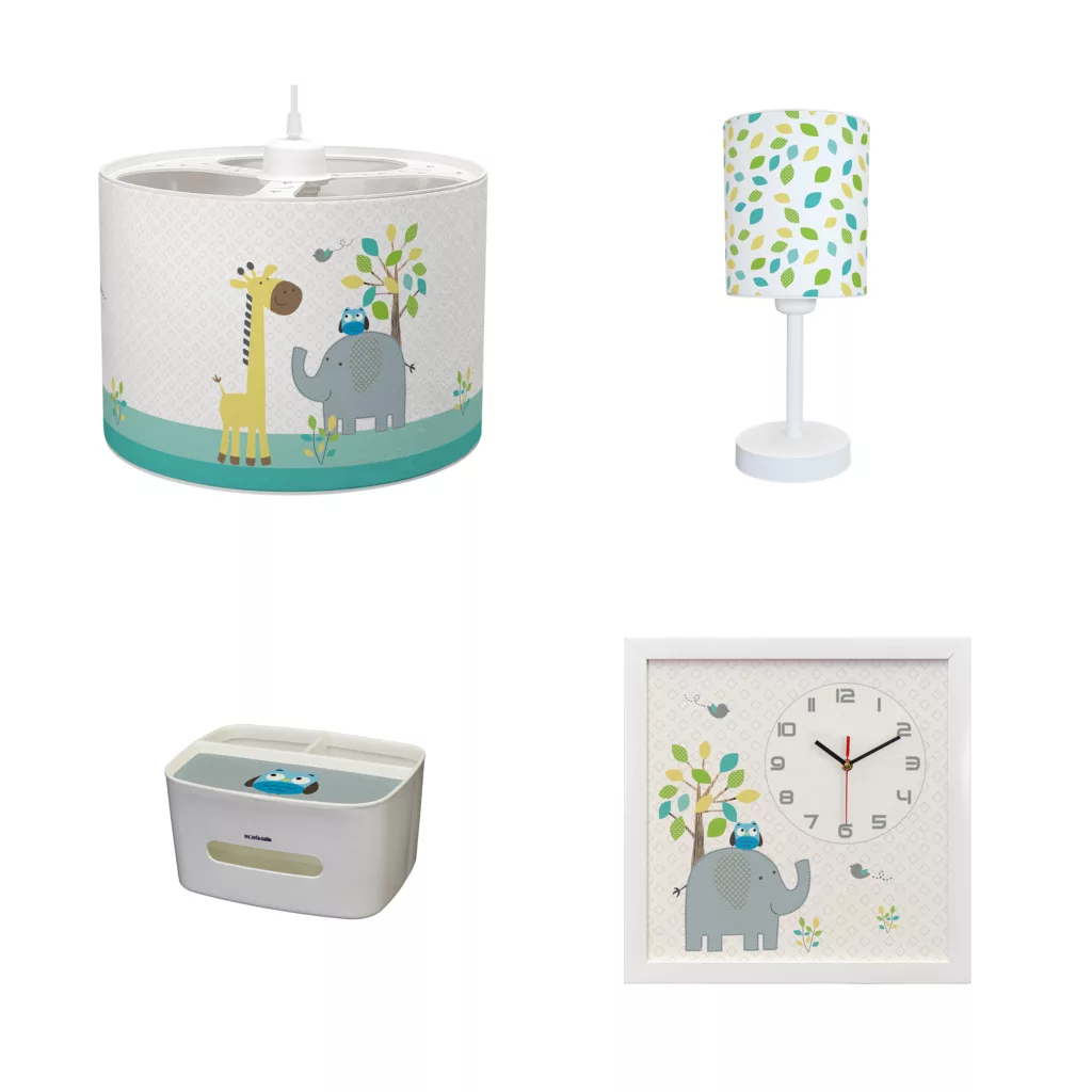 ست لوستر کودک مامز کیوتی مدل PL-65 بسته 4 عددی