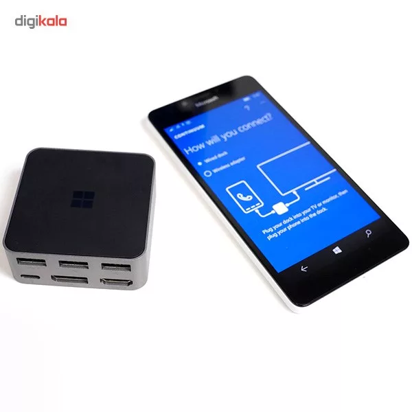 داک USB-C به HDMI و DisplayPort مایکروسافت مدل Lumia HD-500