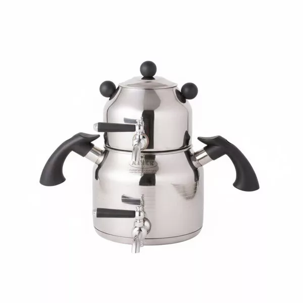 ست کتری و قوری ریور کد DH2161 گنجایش کتری 3 لیتر گنجایش قوری 1 لیتر