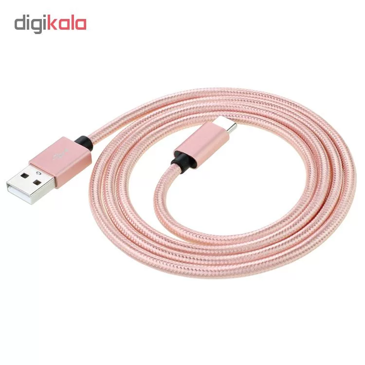 کابل شارژ، انتقال اطلاعات و تبدیل USB به USB-C المو مدل X-C-N طول 1 متر