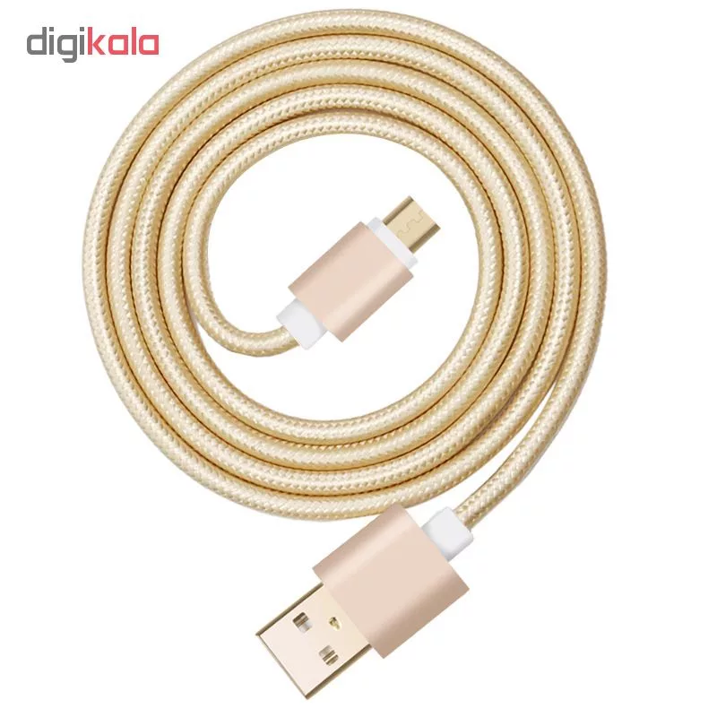 کابل شارژ، انتقال اطلاعات و تبدیل USB به USB-C المو مدل X-C-N طول 1 متر