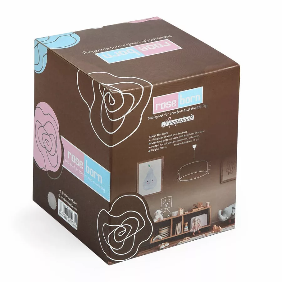 آباژور رومیزی کودک رُزبرن مدل little sweetie-girl