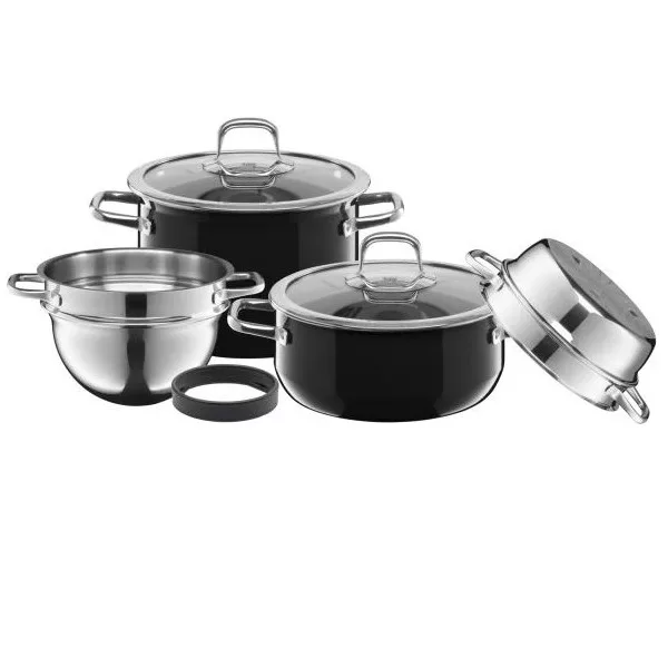 سرویس  قابلمه و تابه 7 پارچه سیلیت مدل Silargan 21.0930.4821