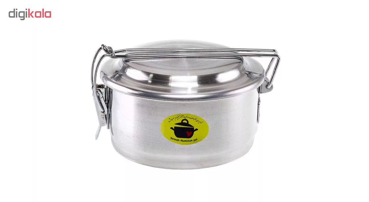 ظرف غذا سفری سروش مدل Circle سایز 1