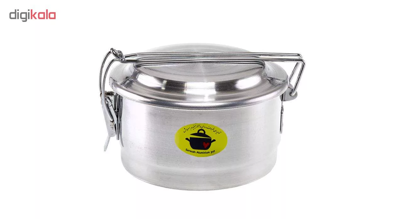 ظرف غذا سفری سروش مدل Circle سایز 2