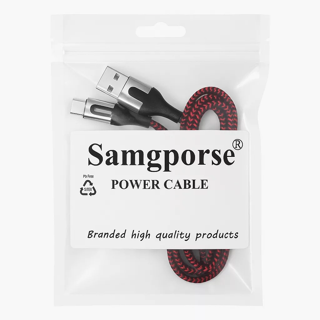 کابل تبدیل USB به USB-C سمگپرس مدل توربو شارژ طول 1 متر