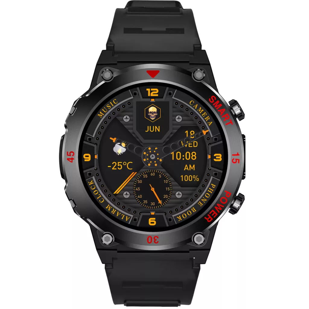 ساعت هوشمند 48 میلیمتری مدل JB8OOUItra بند سیلیکونی