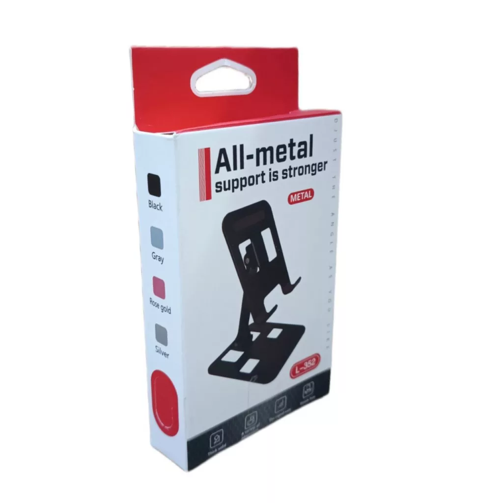 نگهدارنده گوشی موبایل رومیزی مدل All metal 353 s