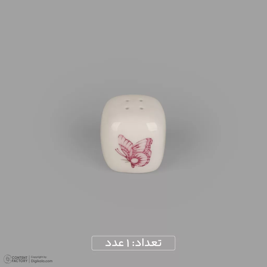 سرویس غذاخوری 27 پارچه 6 نفر چینی زرین ایران مدل رزفلاور سری کواترو درجه عالی