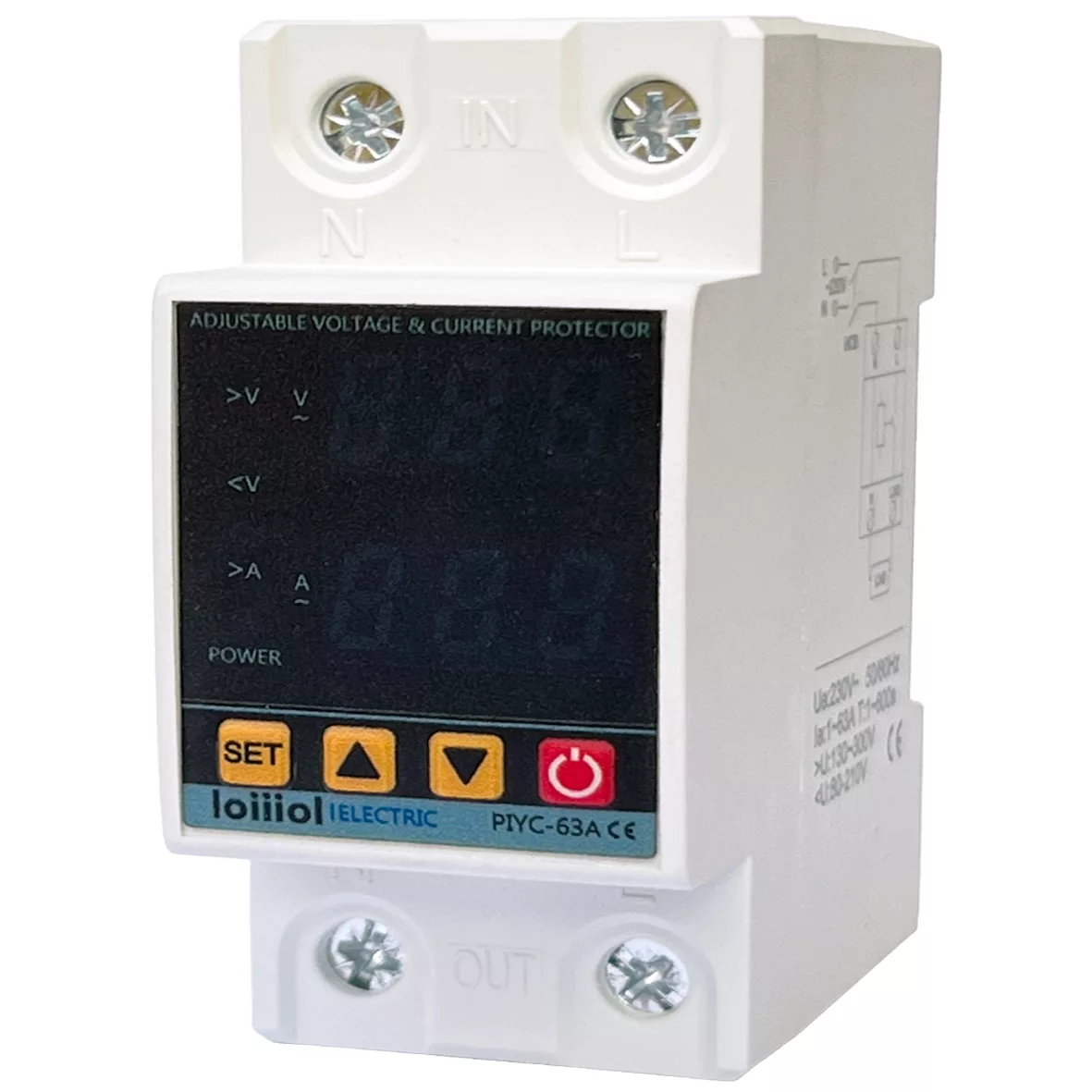 محافظ ولتاژ 63 آمپر لویول مدل PIYC-63