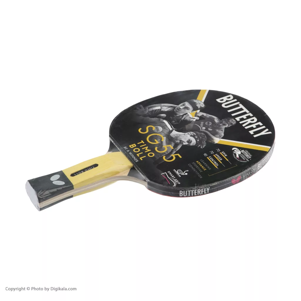 راکت پینگ پنگ باترفلای مدل SG55 سری Timo Boll