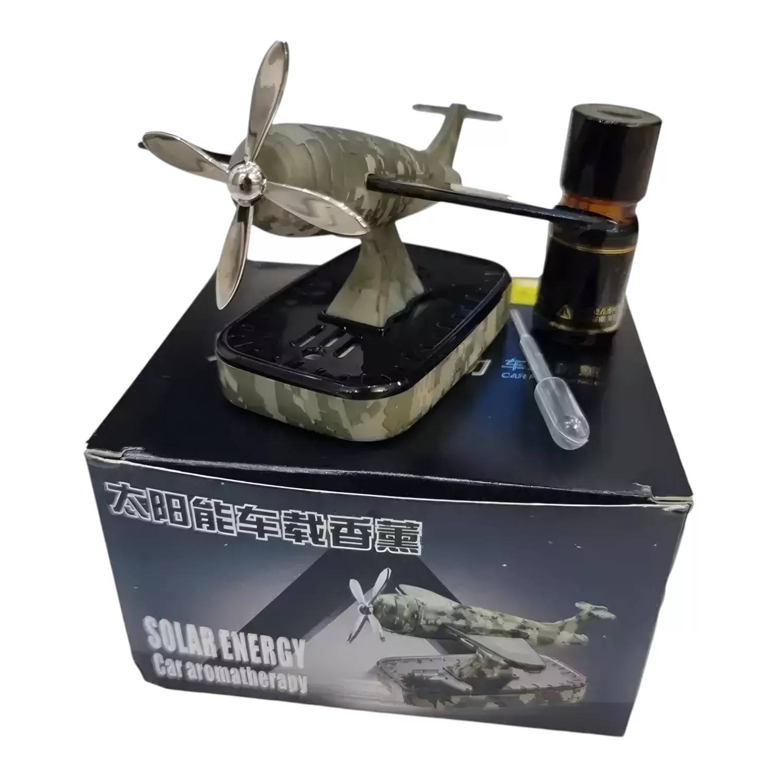 خوشبوکننده خورشیدی خودرو طرح هواپیما ملخی