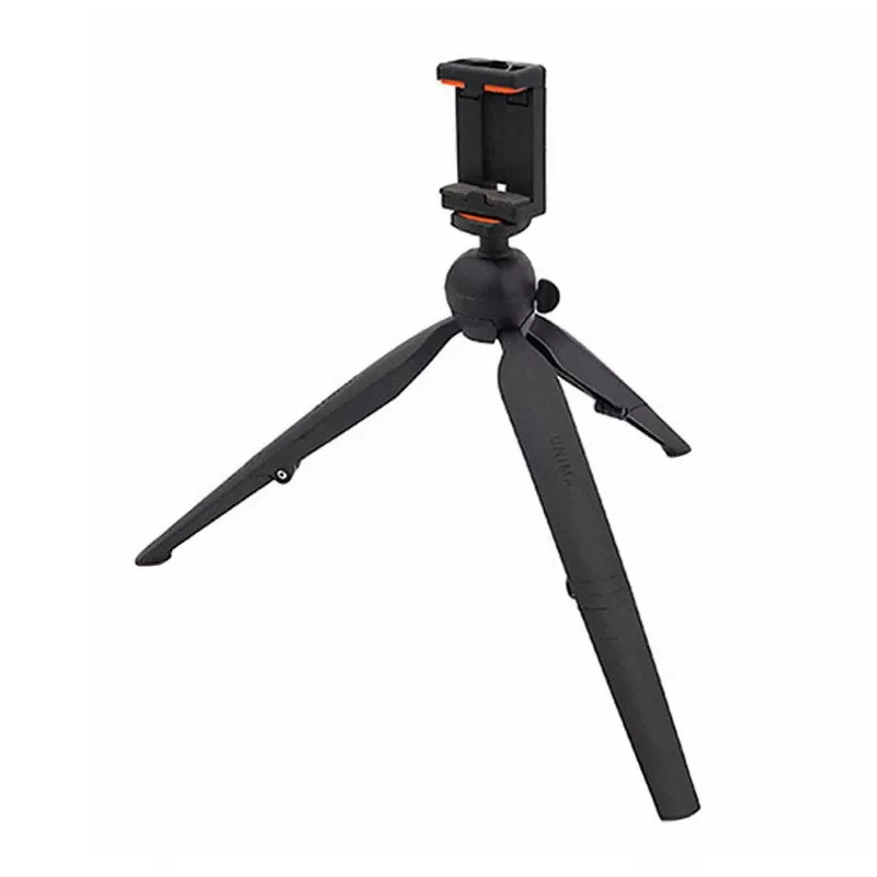 سه پایه نگهدارنده گوشی موبایل یونیمات مدل D-909 PLUS بسته دو عددی