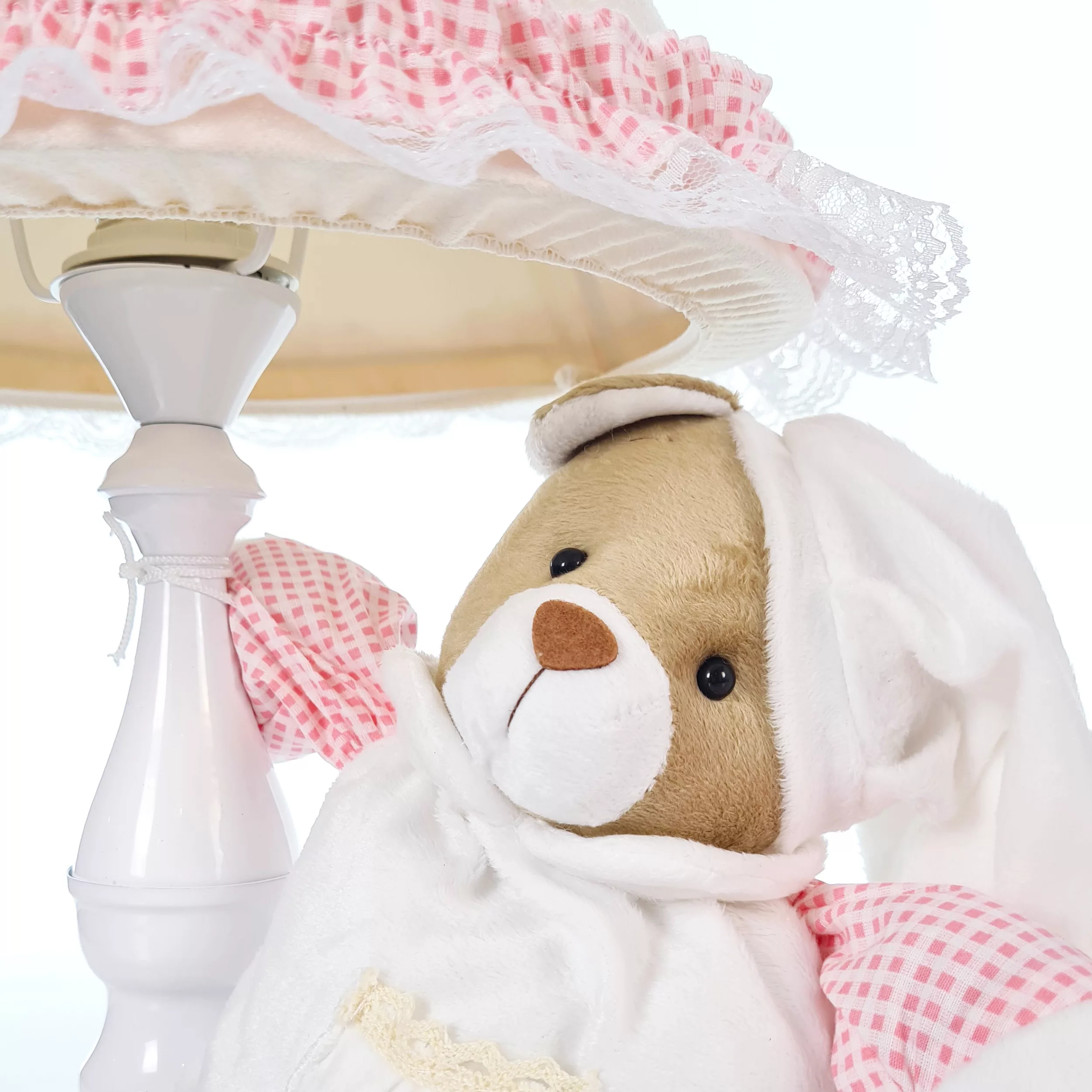 آباژور رومیزی کودک نی نی سیس مدل عروسکی طرح خرس نانان