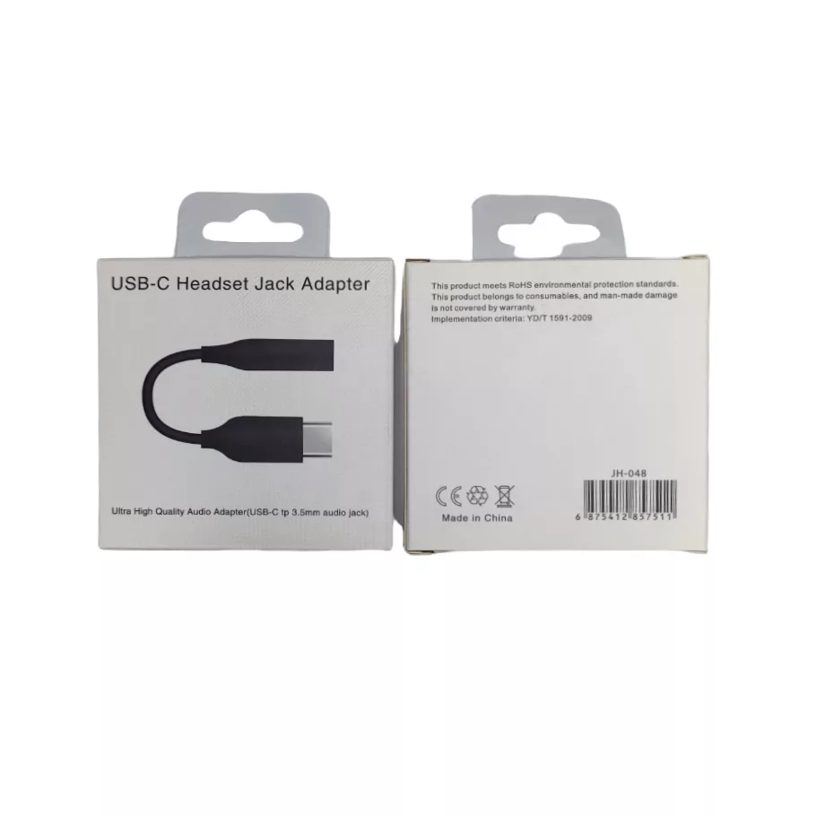 مبدل USB-C به جک 3.5 میلی متری مدل JH-48