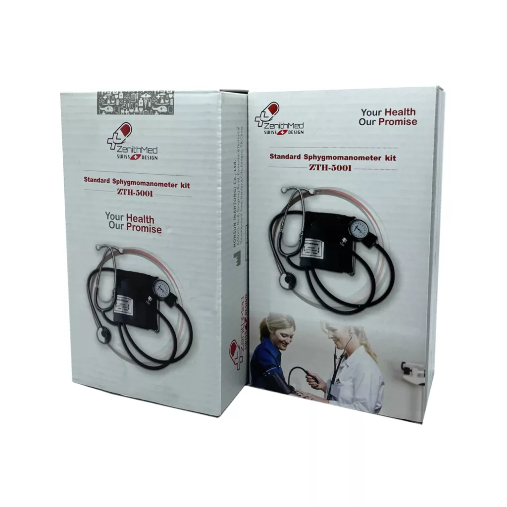 فشارسنج عقربه ای زنیت مد مدل ZTH-5001 به همراه گوشی طبی مدل ZTH-5001