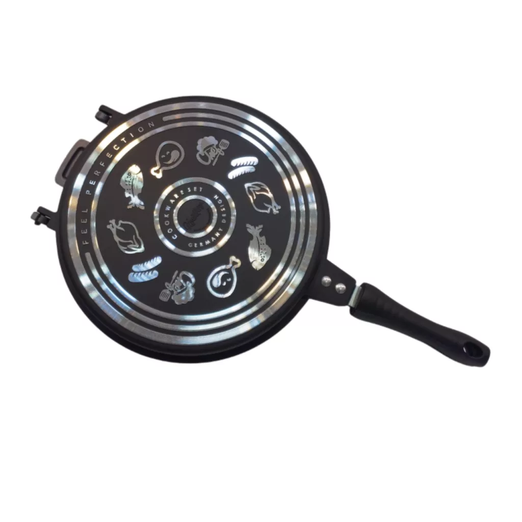 سرویس قابلمه و تابه گرانیتی 11 پارچه کی مولر مدل ایتالیا