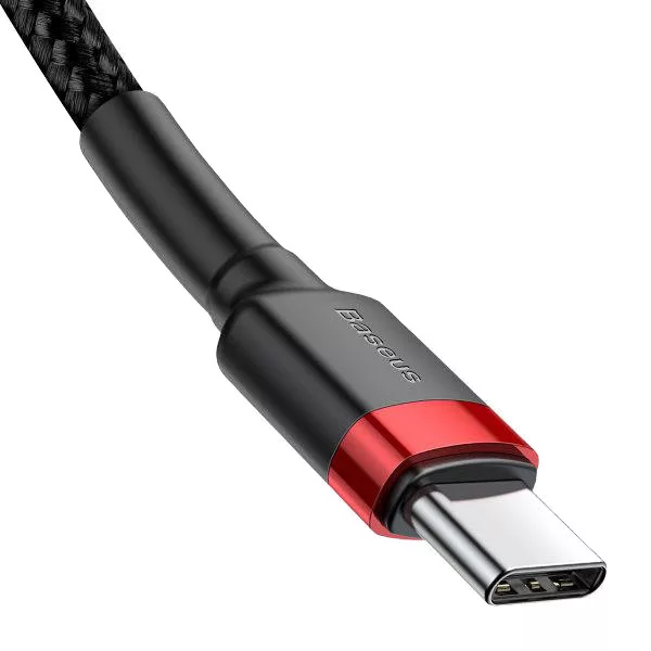 کابل تبدیل USB به USB-C باسئوس مدل Cafule طول 0.5 متر