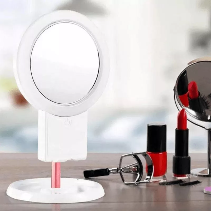 آینه آرایشی مدل چراغ دار کد G_Lnd_068