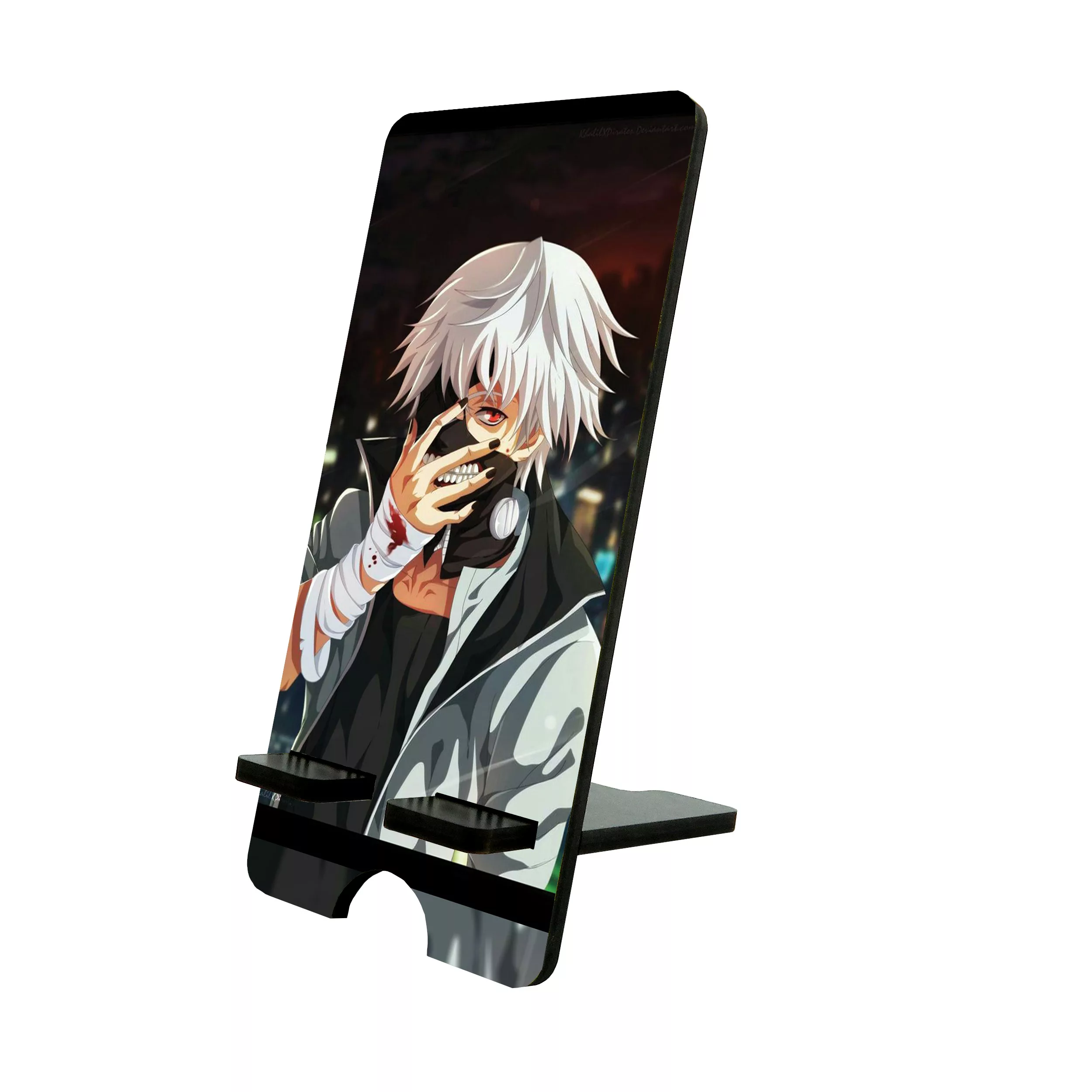 پایه نگهدارنده گوشی موبایل و تبلت طرح  Tokyo ghoul Kaneki کد 8241575