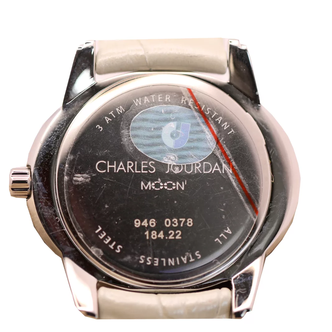 ساعت مچی عقربه‌ای کوارتز زنانه چارلز جردن مدل MOON 184.22