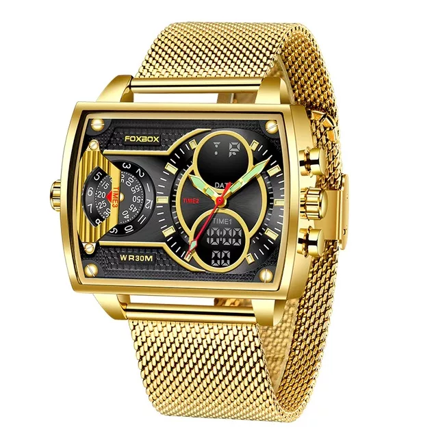 ساعت مچی عقربه ای مدل Multi time Luxury