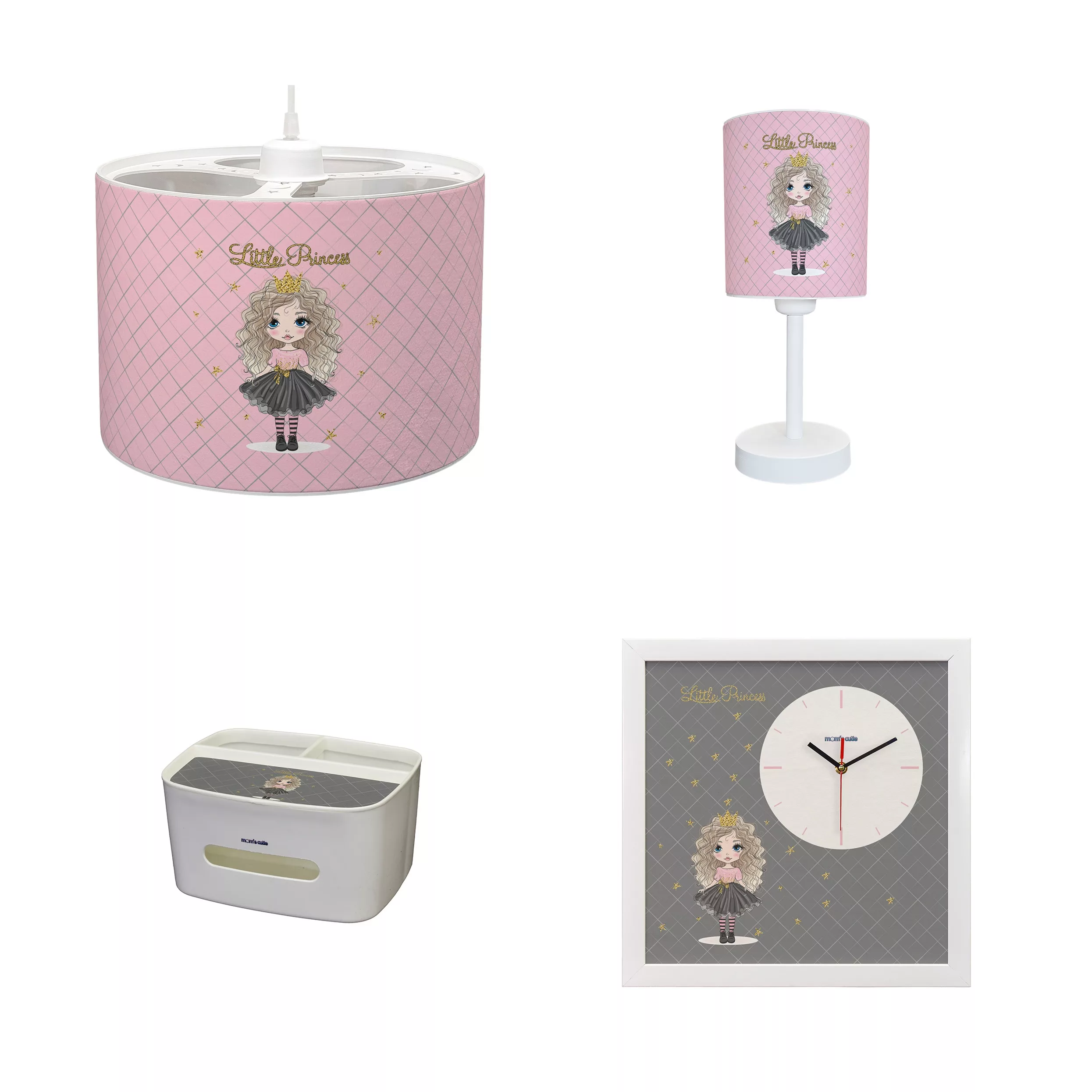 ست لوستر کودک مامز کیوتی مدل PL-79 بسته 4 عددی