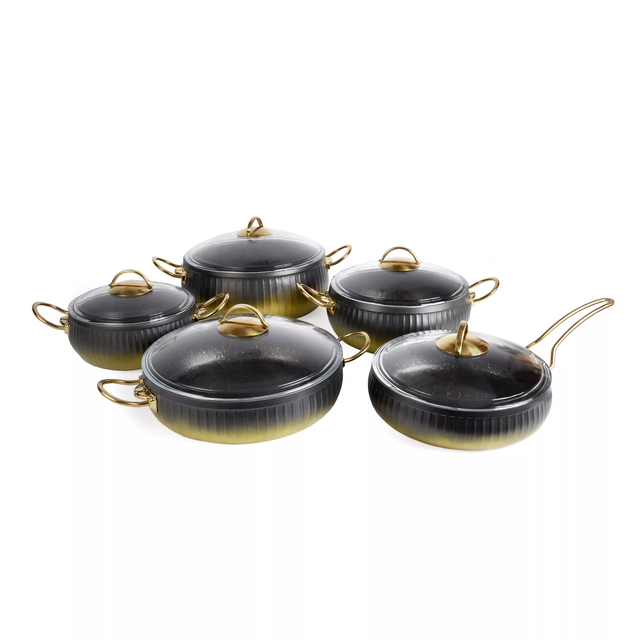 سرویس پخت و پز 10 پارچه اویز مدل new-selin