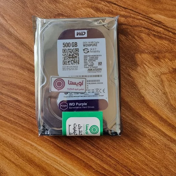 هارد دیسک اینترنال رایان ارقام با رابط SATA مدل WD500 ظرفیت 500 گیگابایت