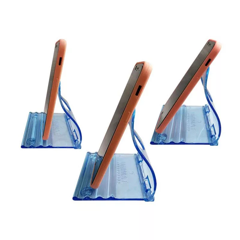 پایه نگهدارنده گوشی موبایل یونیمات مدل Transparent مجموعه دو عددی