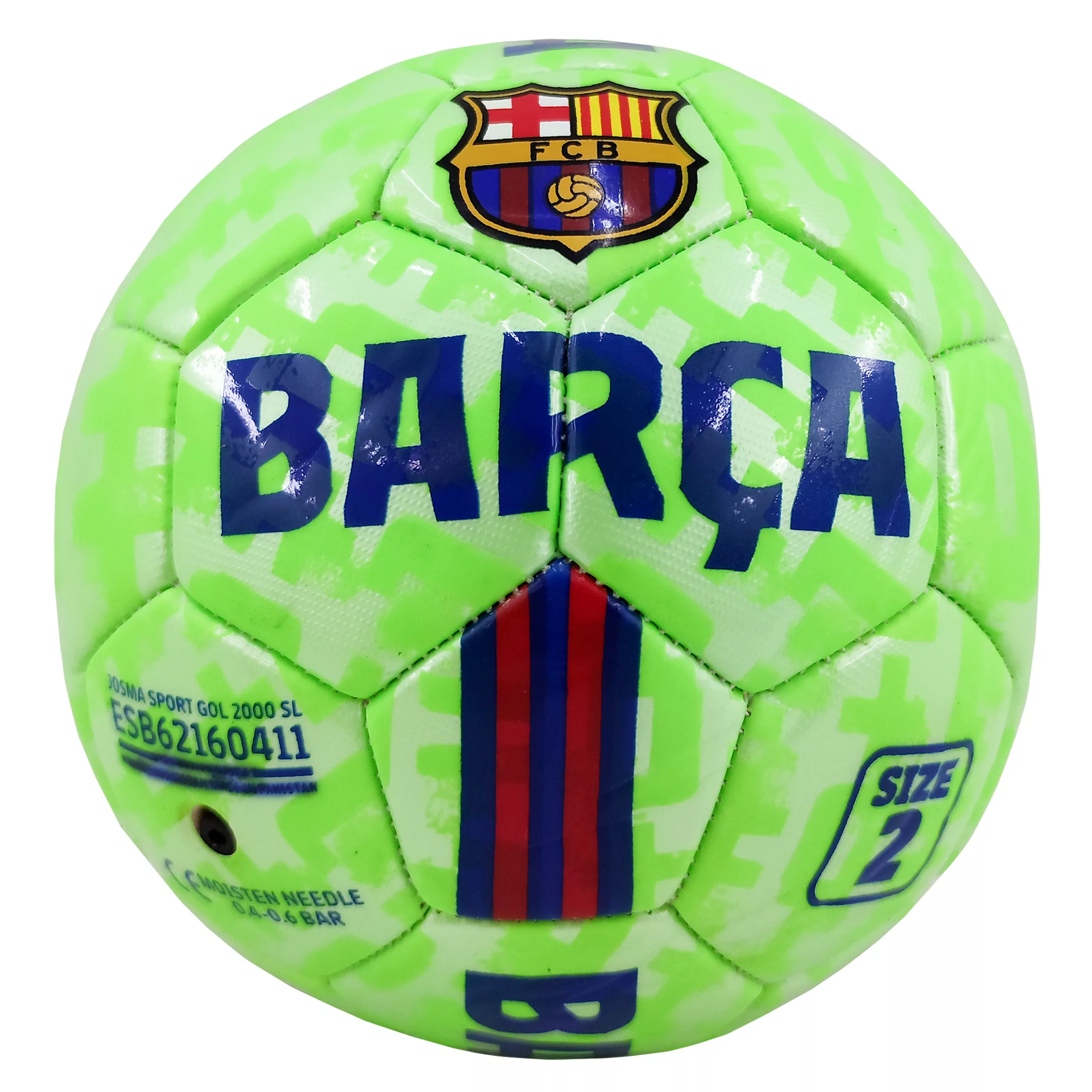 توپ فوتبال مدل BARCA1 سایز 2