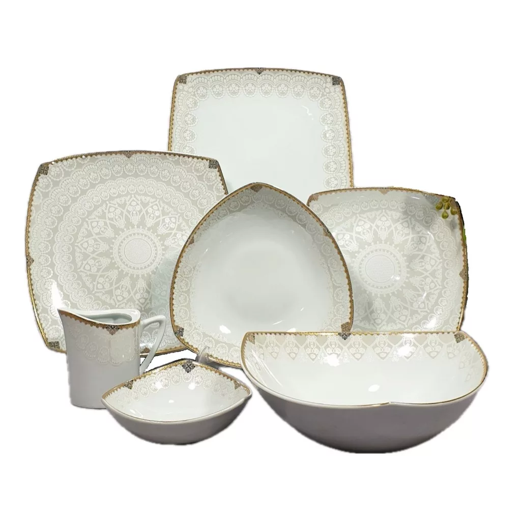 سرویس غذاخوری  30 پارچه  چینی پردیس مدل سیسیل
