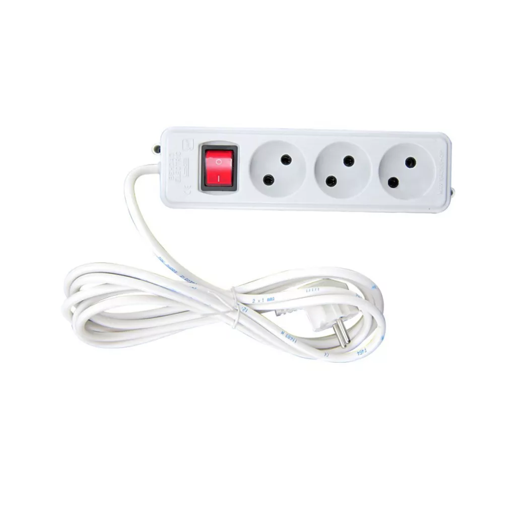 سه راهی برق بهداد الکتریک مدل بدون ارت پارس کد 153