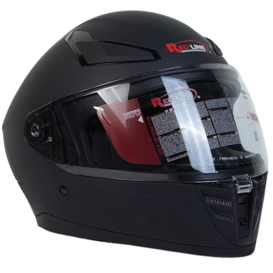 کلاه کاسکت فک ثابت ردلاین مدل 942+ matt blk