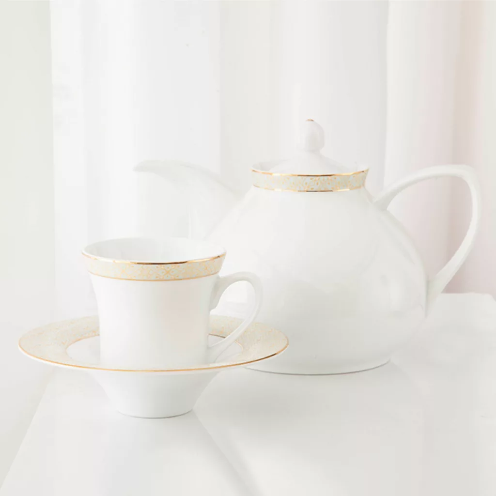 سرویس غذاخوری 108 پارچه چینی زرین ایران مدل شهرزاد آناهید درجه عالی