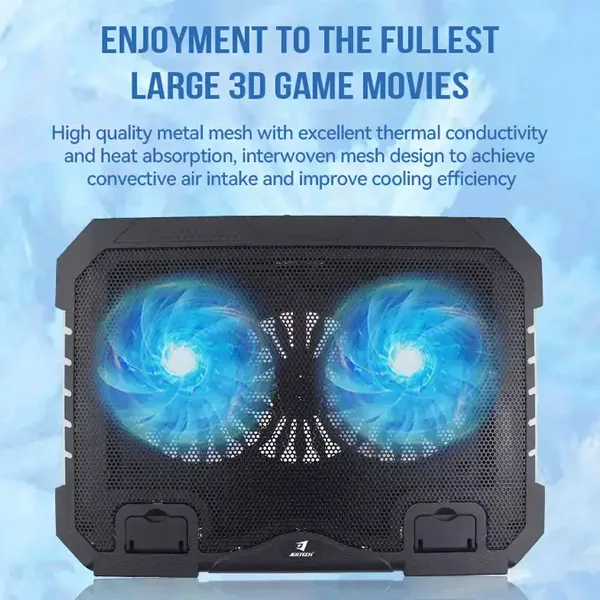 پایه خنک کننده  لپ تاپ گیمینگ جرتک مدل KL332