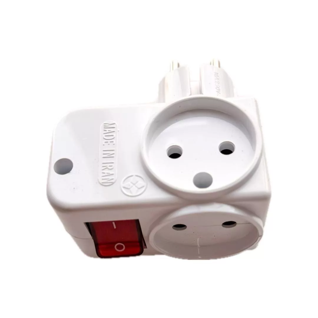 سه راهی برق پرشین کلید دار مدلMR05